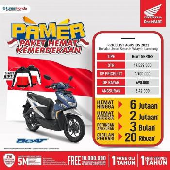 Beli Honda Beat Dapat Promo Pamer